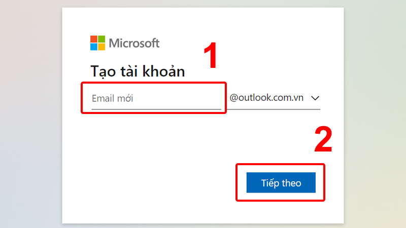 Cách tạo tài khoản Microsoft trên điện thoại và máy tính